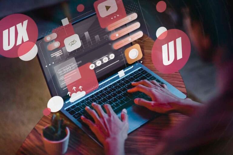 Innovative web design trends enhancing user experience in 2025 with modern aesthetics and responsive interfaces